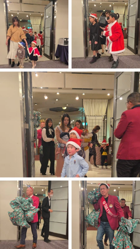 118名が大集結!豊中中央LCクリスマス例会!