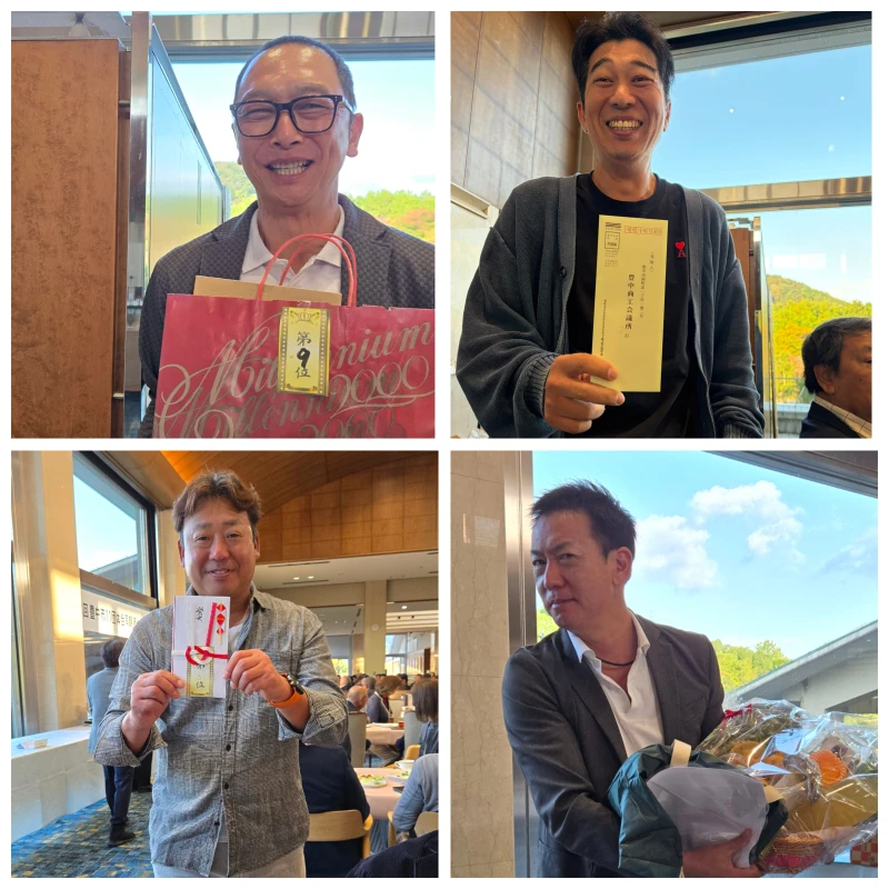 第58回豊中市11団体合同親善ゴルフ大会(10月度 ゴルフ部例会)